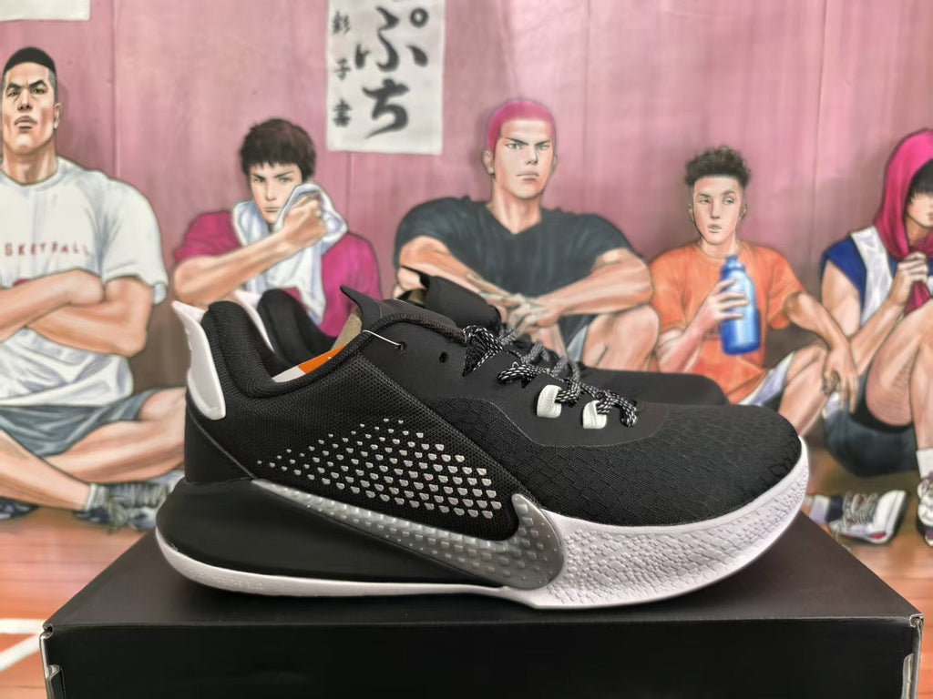 Nike Kobe Basketball Sneakers Black White Gray