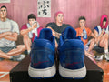 Nike Blue Basketball Sneakers Zoom 8 Style