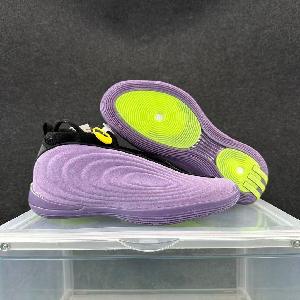 Nike Basketball Shoes in Purple and Volt