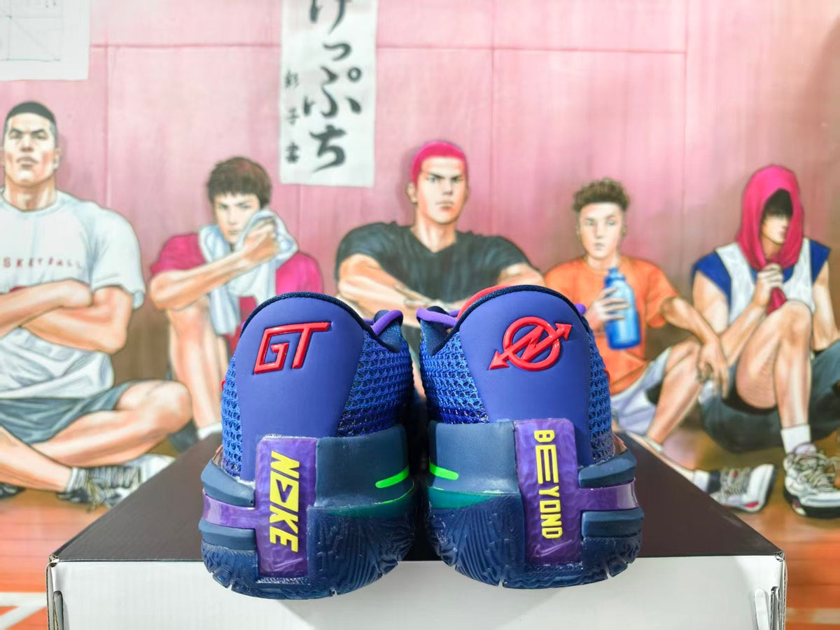 Nike GT Basketball Shoes in Purple and Blue