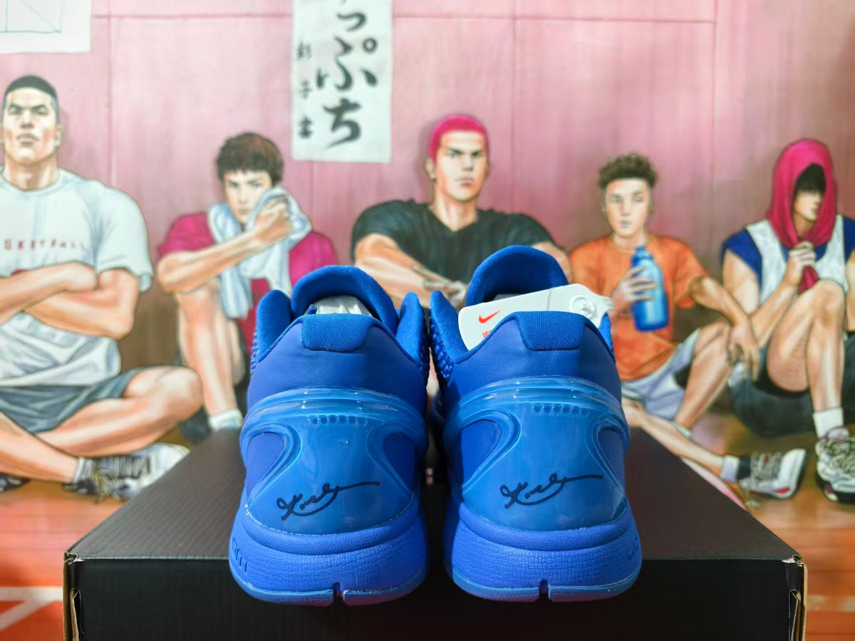 Nike Kobe 6 Blue Basketball Sneakers