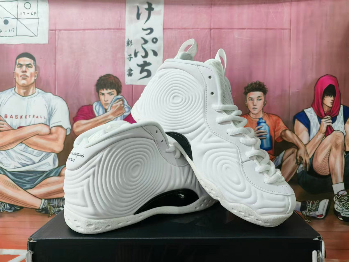 Comme des Garçons Homme Plus White High-Top Sneakers