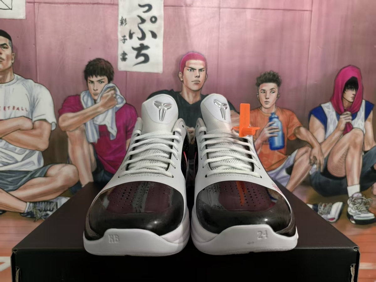 Nike Kobe Bruce Lee Basketball Sneakers White Black