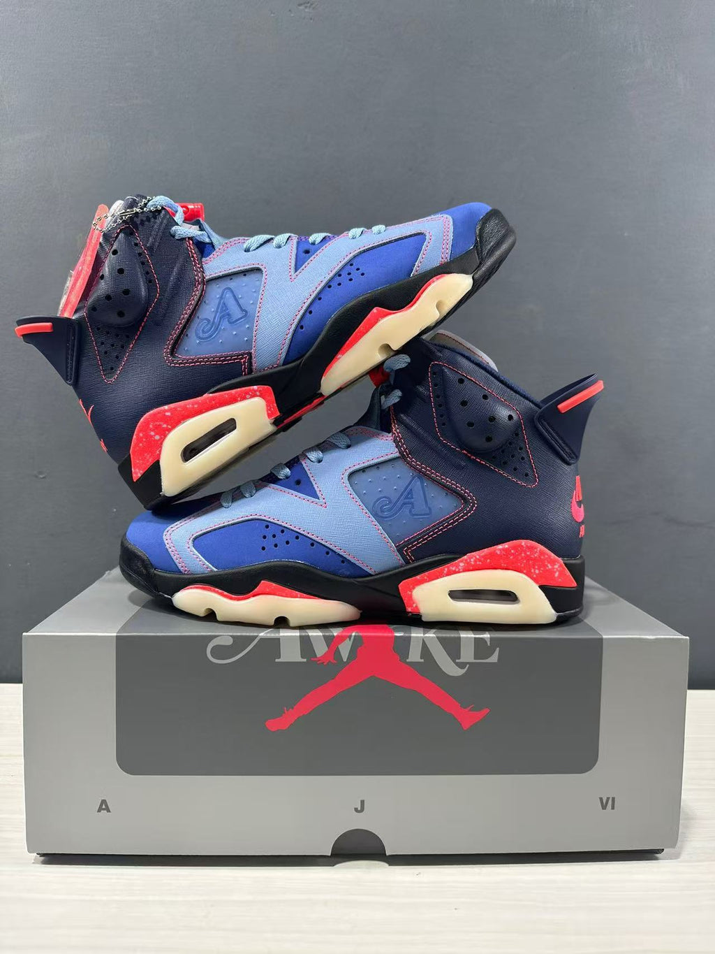 Jordan 6 Awake NY Playful Blue Sneakers IQ5706-400