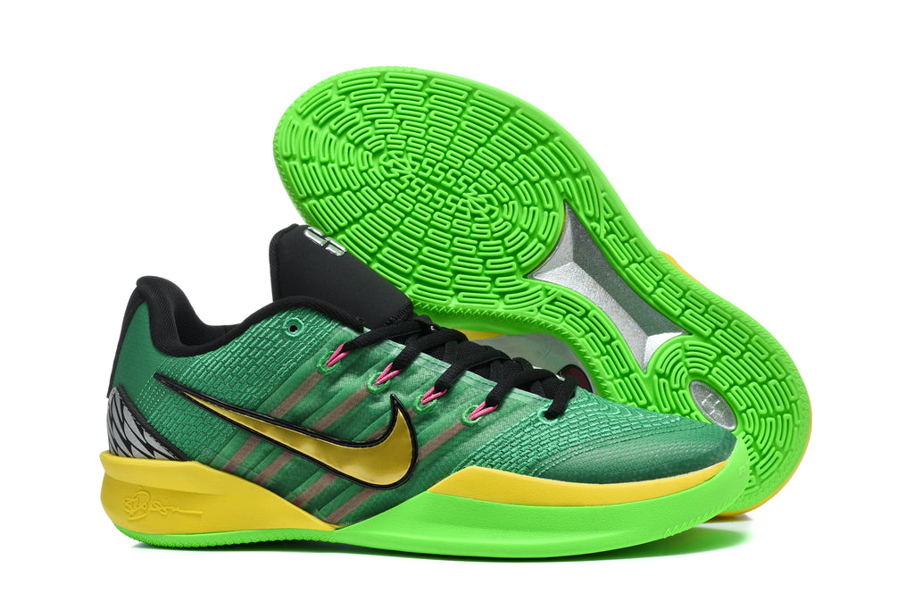 Nike Sabrina Basketball Shoes Green and Yellow 999-20