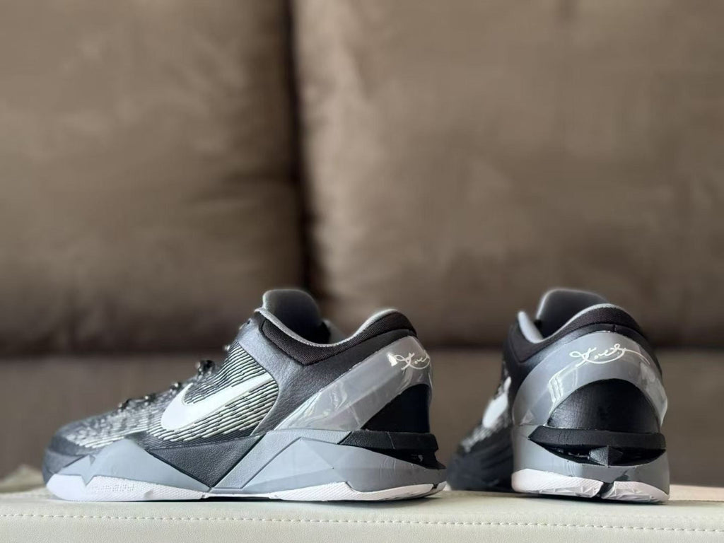 Nike Kobe 7 Sneakers Wolf Grey Black White