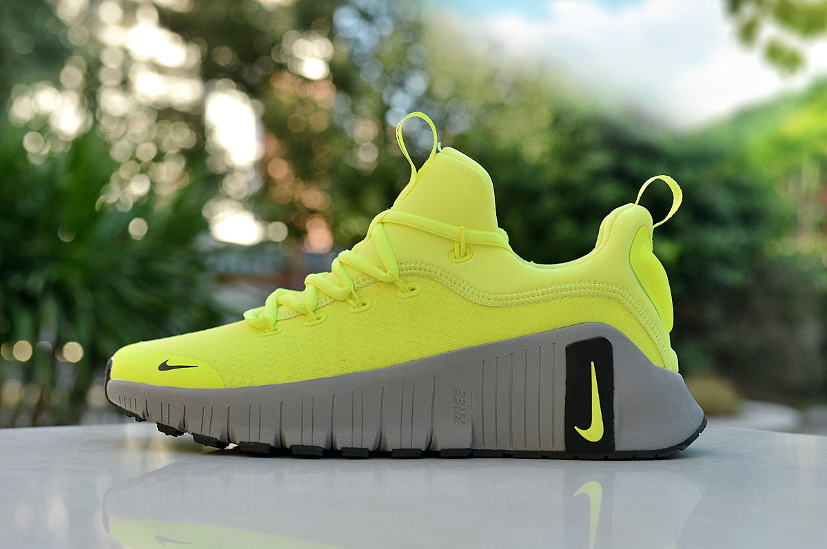 Nike Free Run Neon Yellow Running Shoes