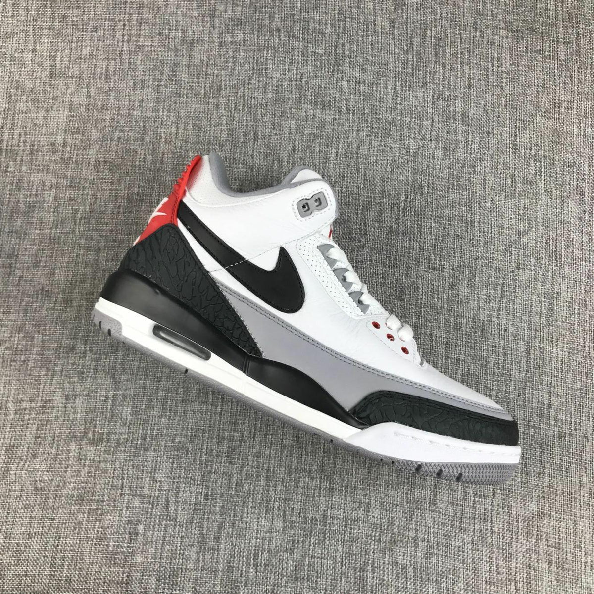 Jordan Air Jordan 3 White Grey Men's Sneakers