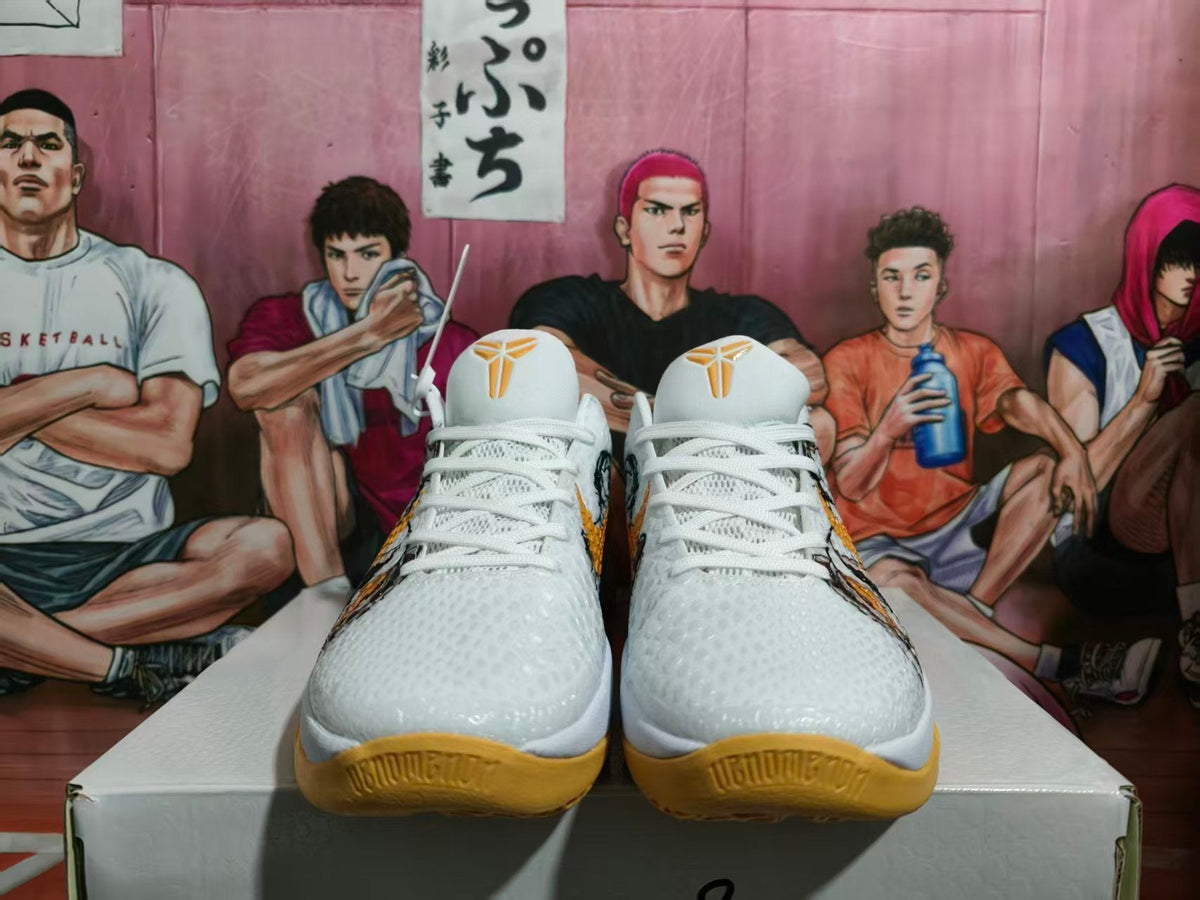 Nike Basketball Sneakers White and Gold