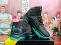 Under Armour Charged Basketball Sneakers Black Pink Blue