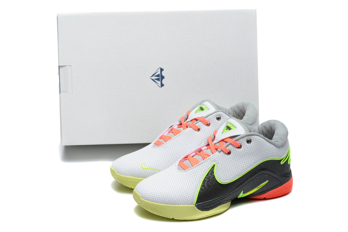 Nike 908-2 Basketball Sneakers White Black Green