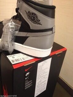 Jordan 1 High Black Grey Sneakers