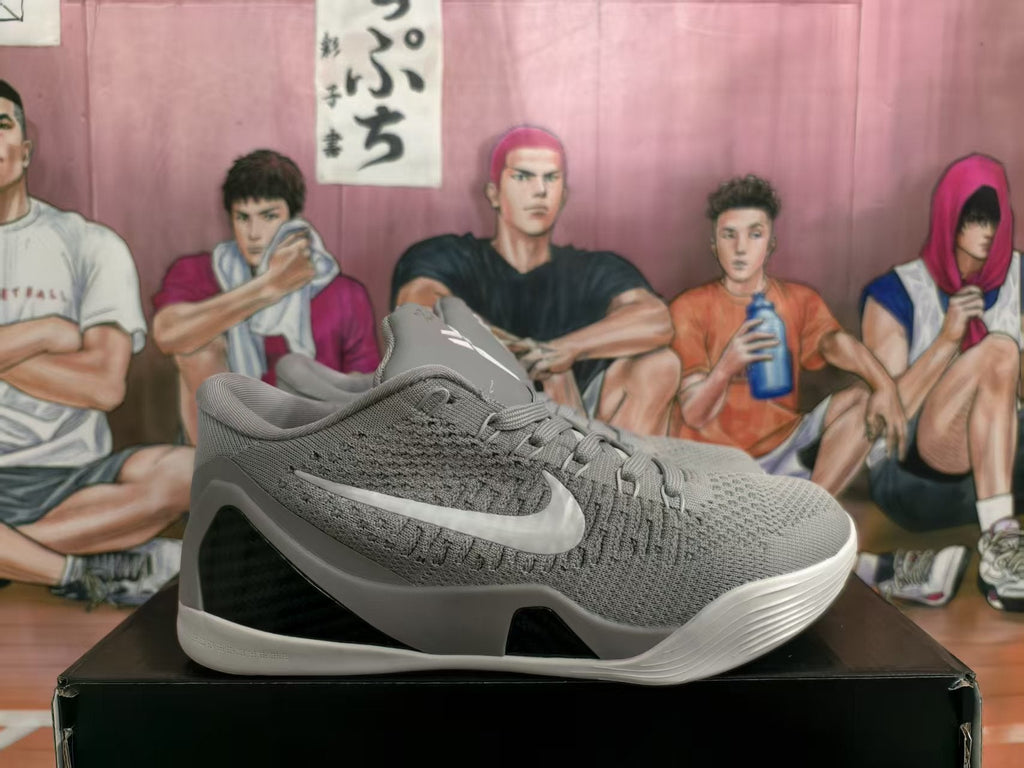 Nike Kobe AD Basketball Shoes in Grey and White