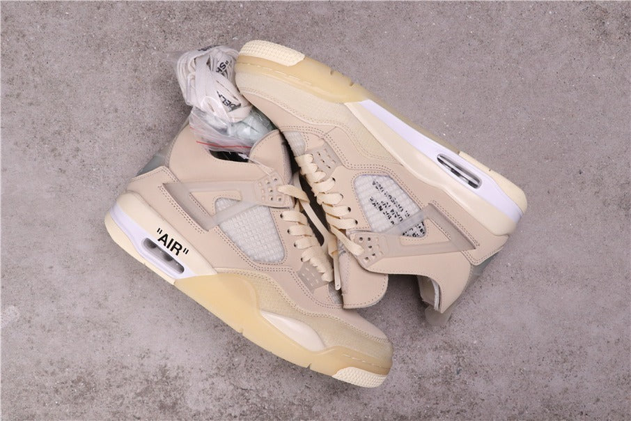 Jordan 4 Off-White Cream Women's Sneakers CV9388-100