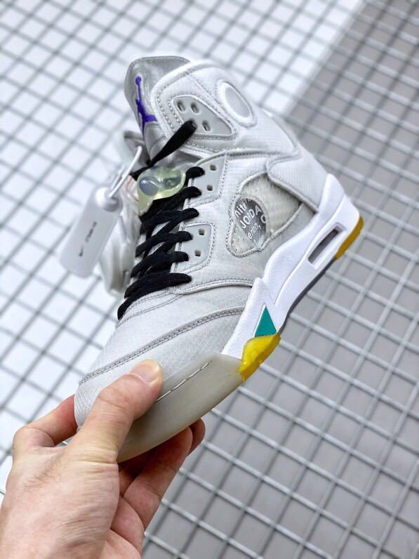 Jordan Air Jordan 5 Off-White Grey White CT8480-105 Sneakers