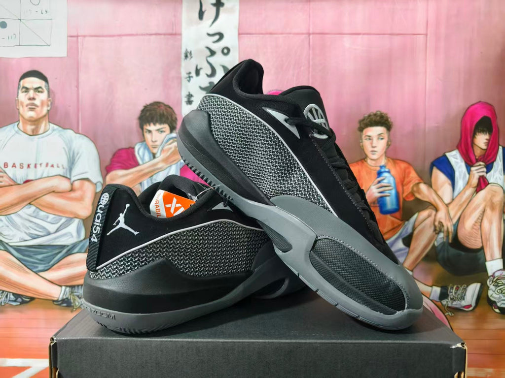 Jordan Tatum 2 Black Grey Basketball Shoes