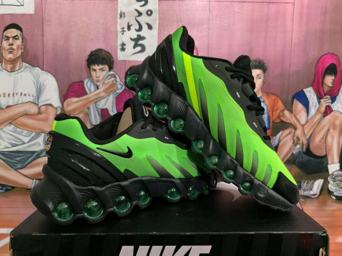 Nike Air Max Sneakers Black and Green
