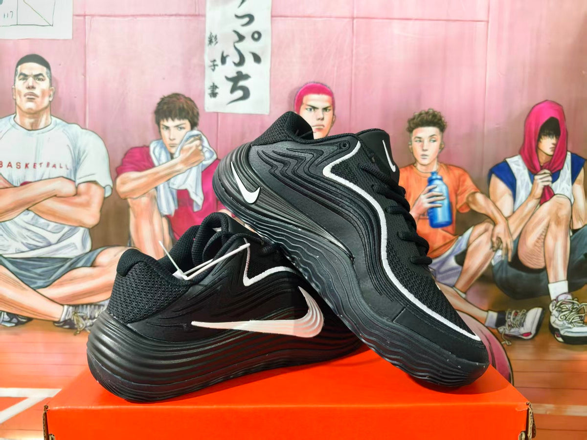 Nike Black and White Basketball Sneakers