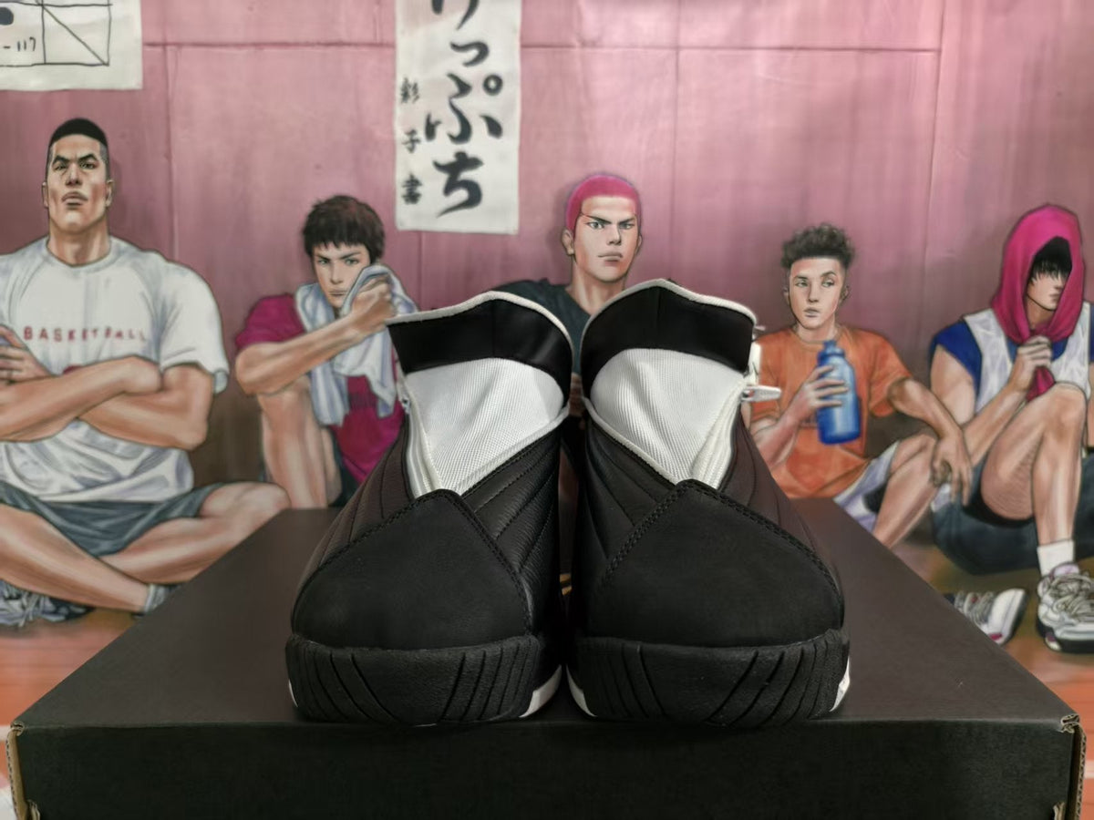Jordan Black White High-Top Basketball Sneakers