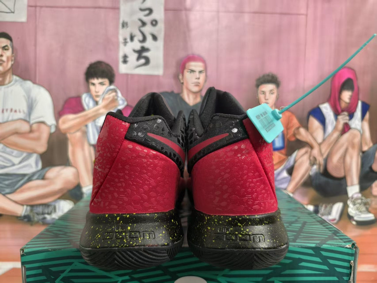 Nike Basketball Sneakers Red Black Yellow