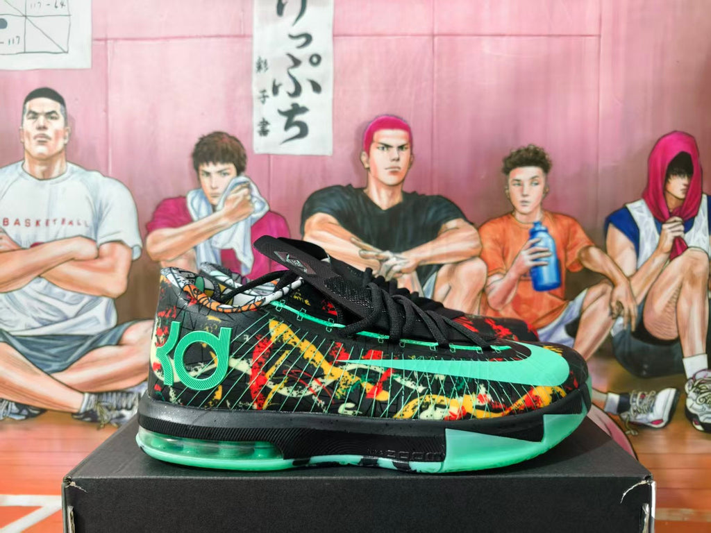 Nike KD All-Star Basketball Shoes Black Mint Green
