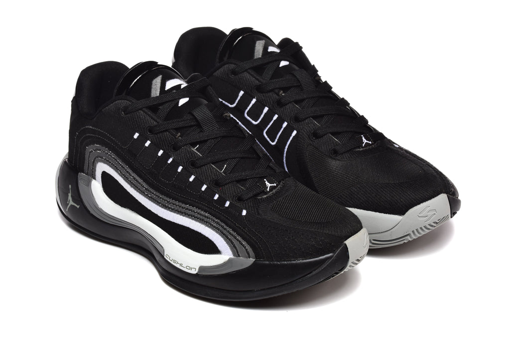 Jordan 921 Black and White Basketball Sneakers