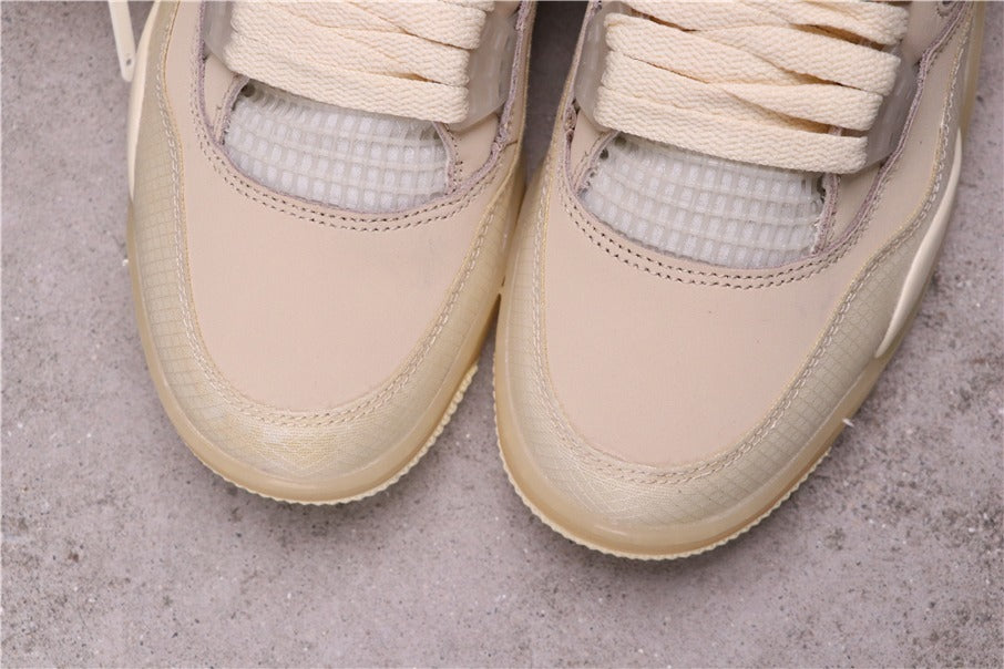 Jordan 4 Off-White Cream Women's Sneakers CV9388-100