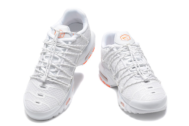Nike Air Max Plus White Orange Sneakers