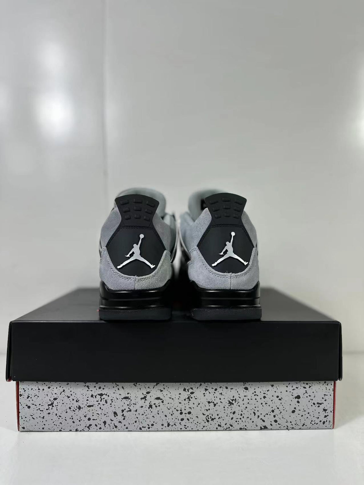 Jordan Air Jordan 4 Retro Hot Lava Gray Black Sneakers AQ9129-005
