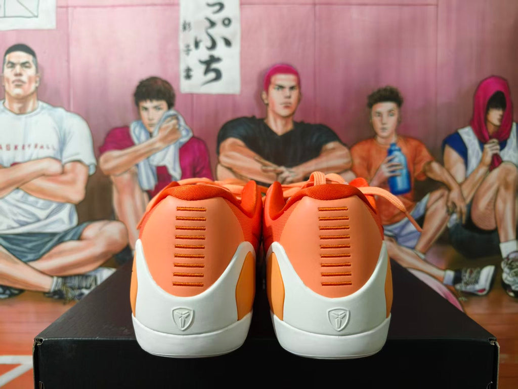 Nike Basketball Sneakers Orange and White