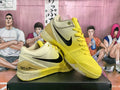 Nike Basketball Shoes Yellow and Black Kobe Style