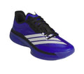 Blue and Black Striped Low-Top Sneakers
