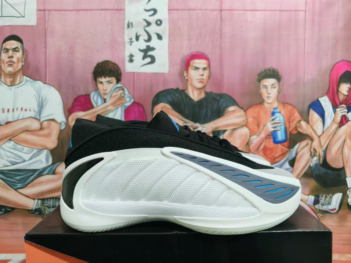 Adidas Basketball Shoes, White Black Blue