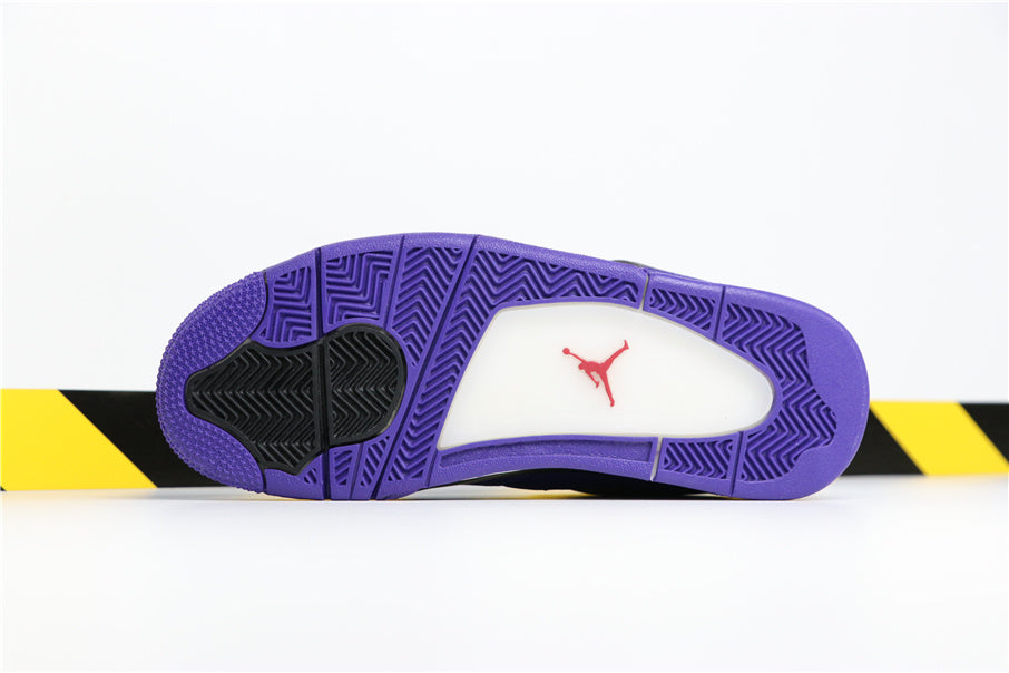 Jordan Air Jordan 4 Retro Levi's Purple Black Sneakers