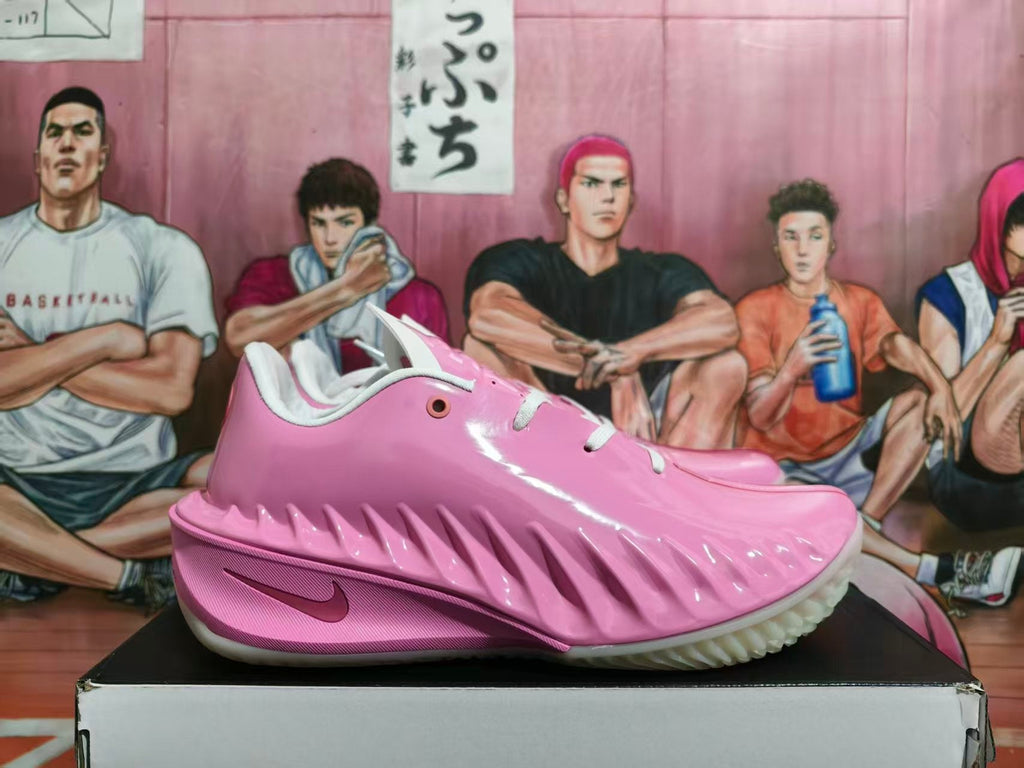 Nike GT Cut Basketball Shoes in Pink and White