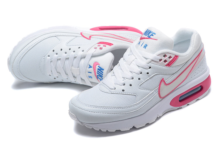 Nike Air Max BW Sneakers in White and Pink