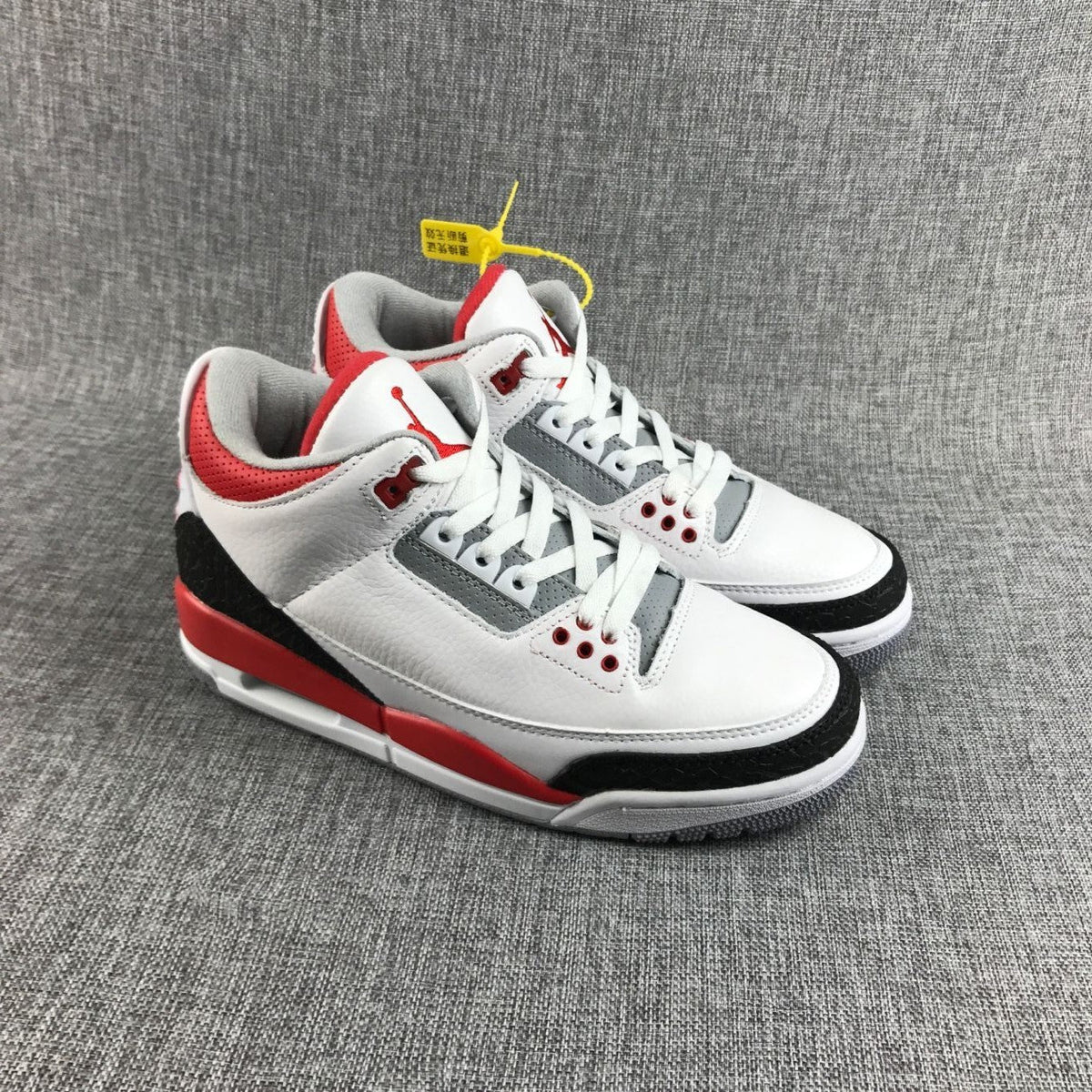 Jordan Air Jordan 3 White Red Black Sneakers