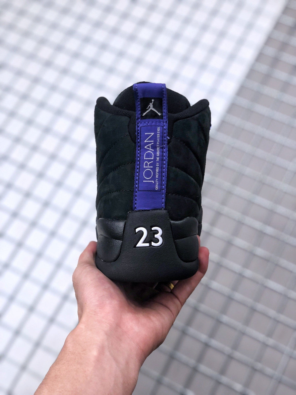 Air Jordan 12 Dark Concord Black Purple Sneakers CT8013-005
