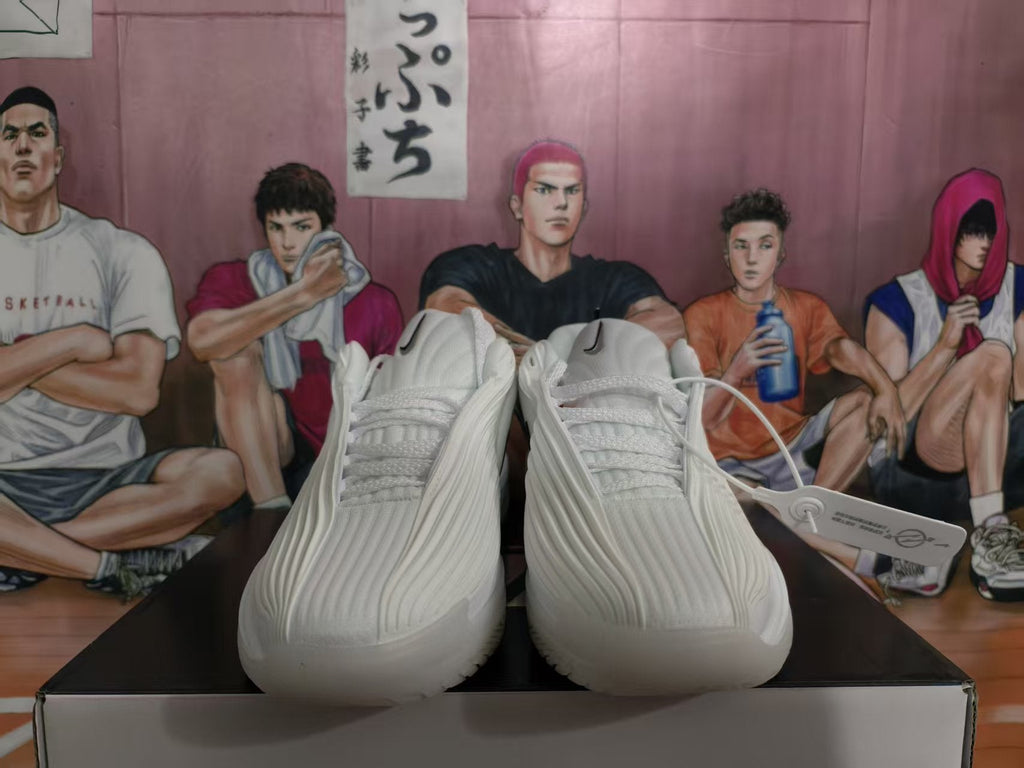 Nike ZoomX White Basketball Sneakers