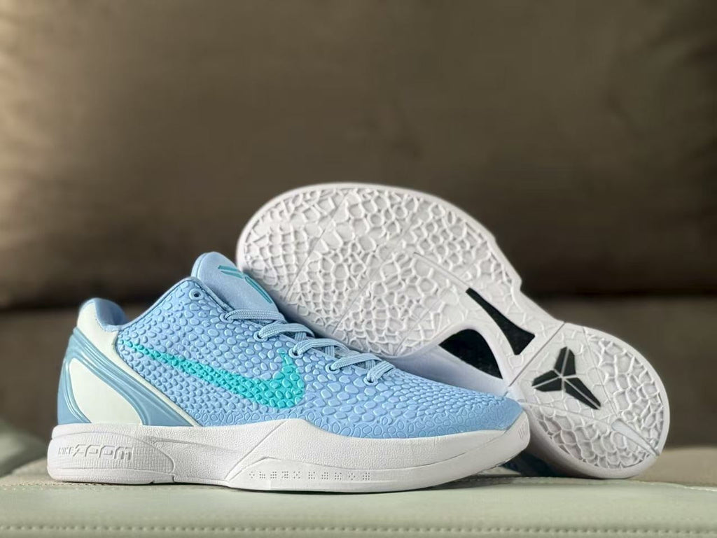Nike Kobe 6 Clark PE Basketball Sneakers Light Blue