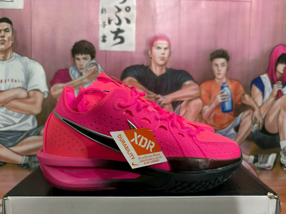 Nike Basketball Shoes Pink and Red
