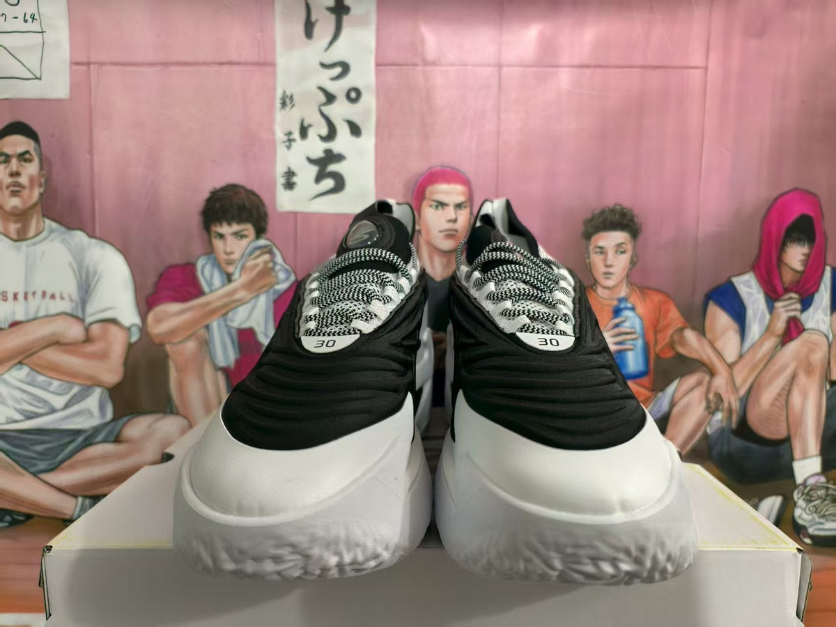 Black and White Basketball Sneakers 40–46
