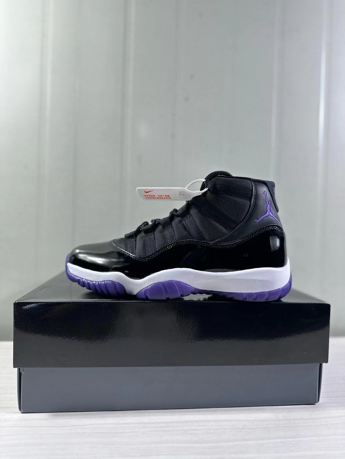 Jordan Air Jordan 11 Retro Space Jam Black Purple Sneakers