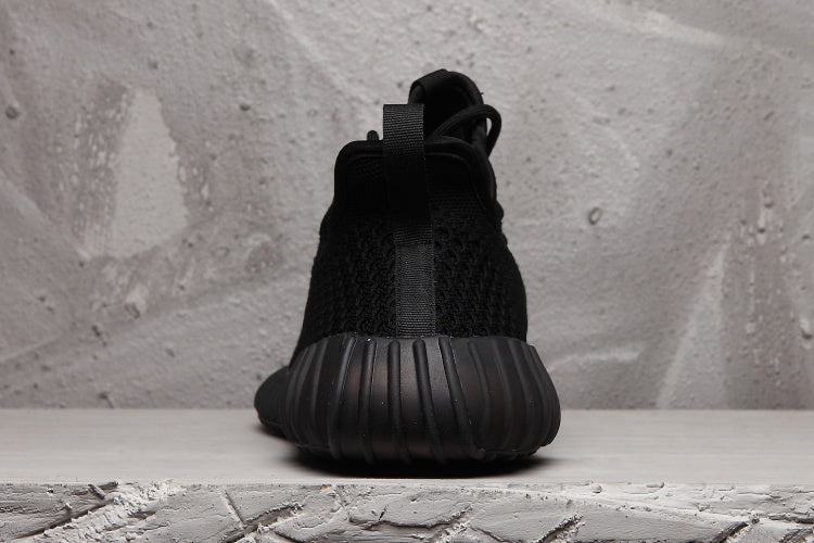 Yeezy 350 V2 Black Knit Sneakers