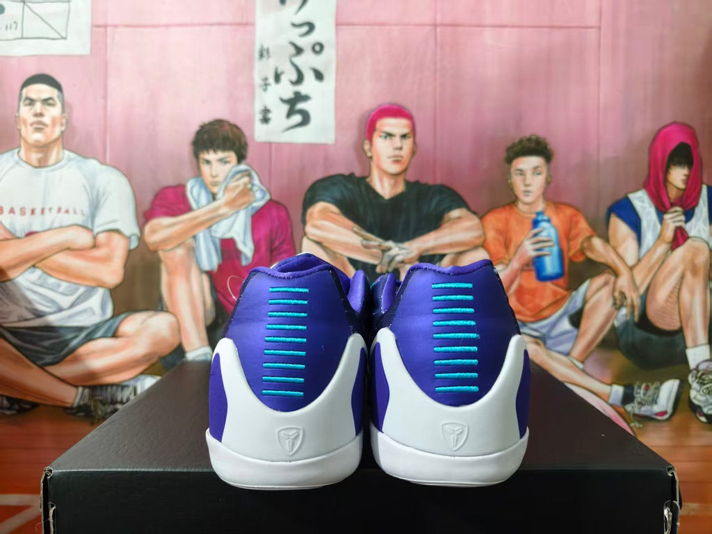 Nike Kobe Basketball Shoes in Blue and Purple