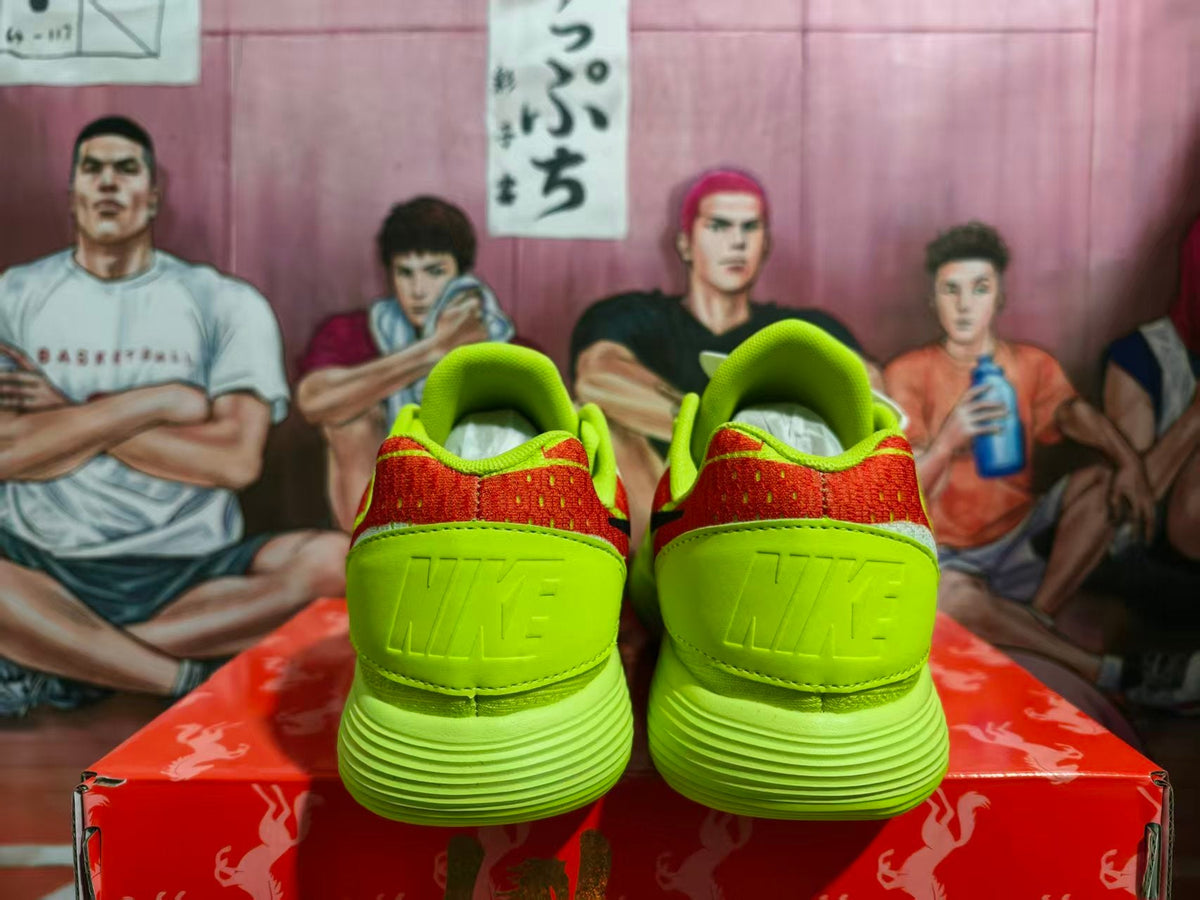 Nike Basketball Sneakers Yellow Red Black
