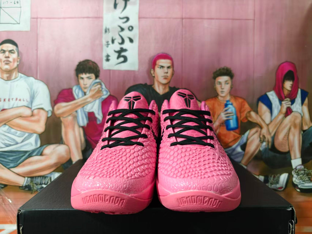 Nike Kobe Basketball Shoes Pink and Black