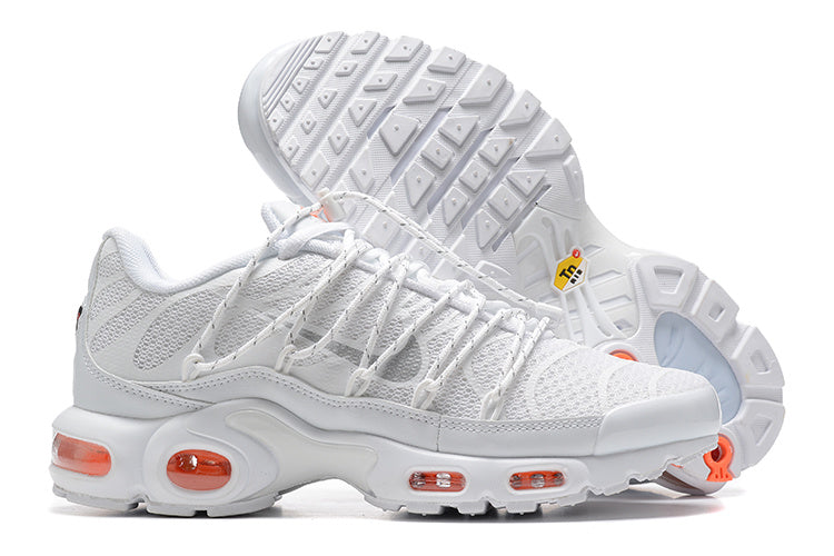 Nike Air Max Plus White Orange Sneakers