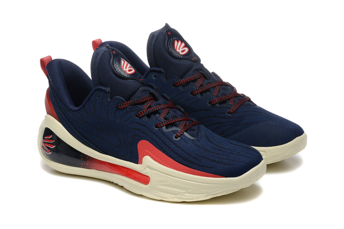 Nike Kyrie Low 5 Basketball Shoes Navy Red 6000198-410