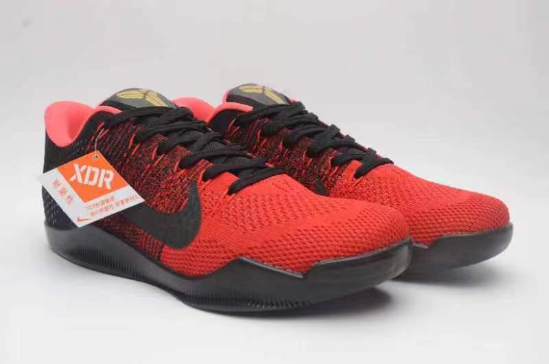 Nike Kobe 11 Basketball Shoes Black Red